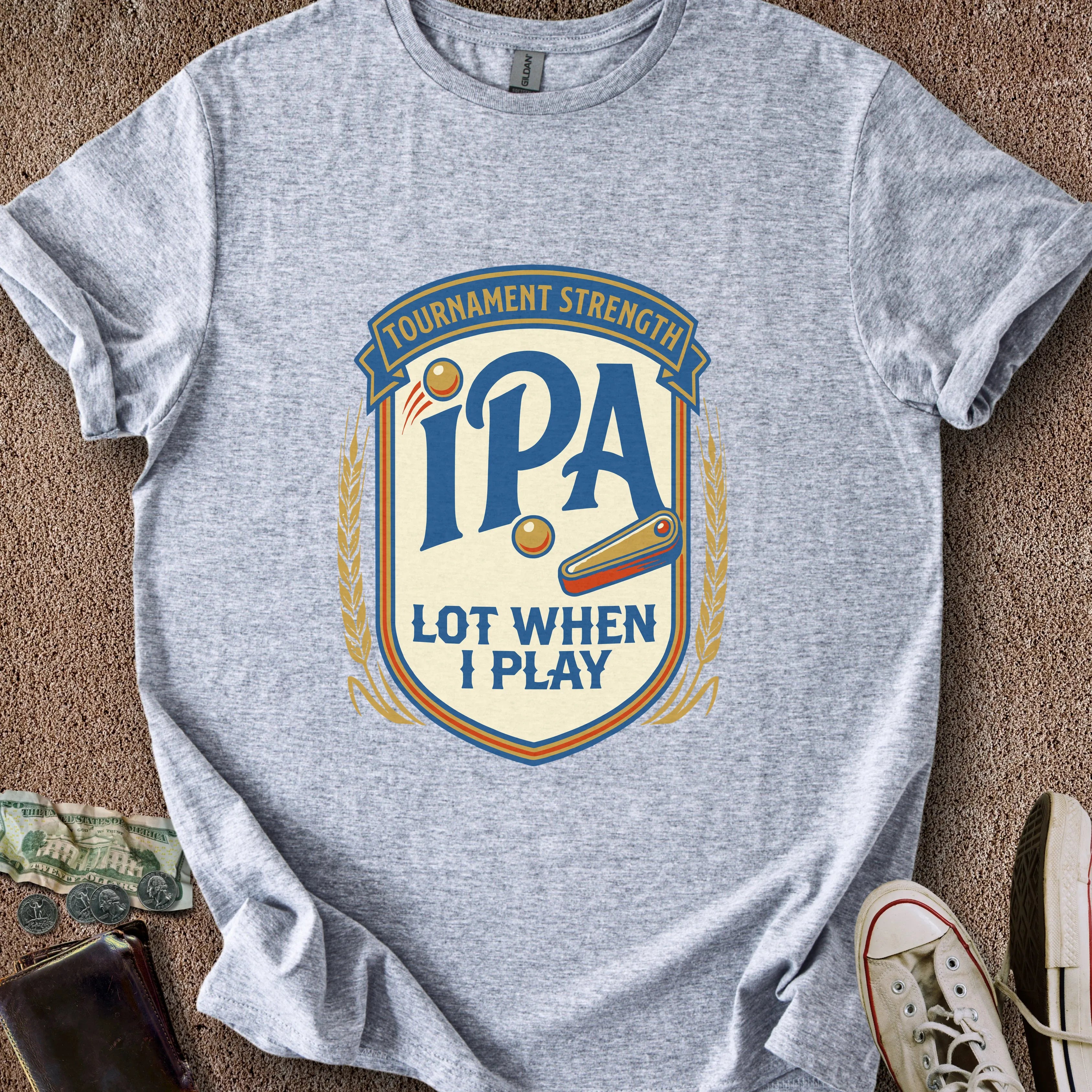 Printify T-Shirt Sport Grey / S IPA Lot T-Shirt