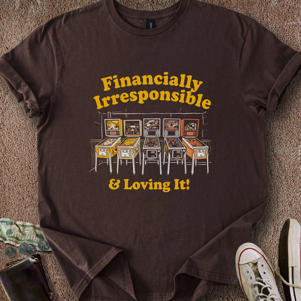 Printify T-Shirt Dark Chocolate / S Irresponsible & Loving It T-Shirt