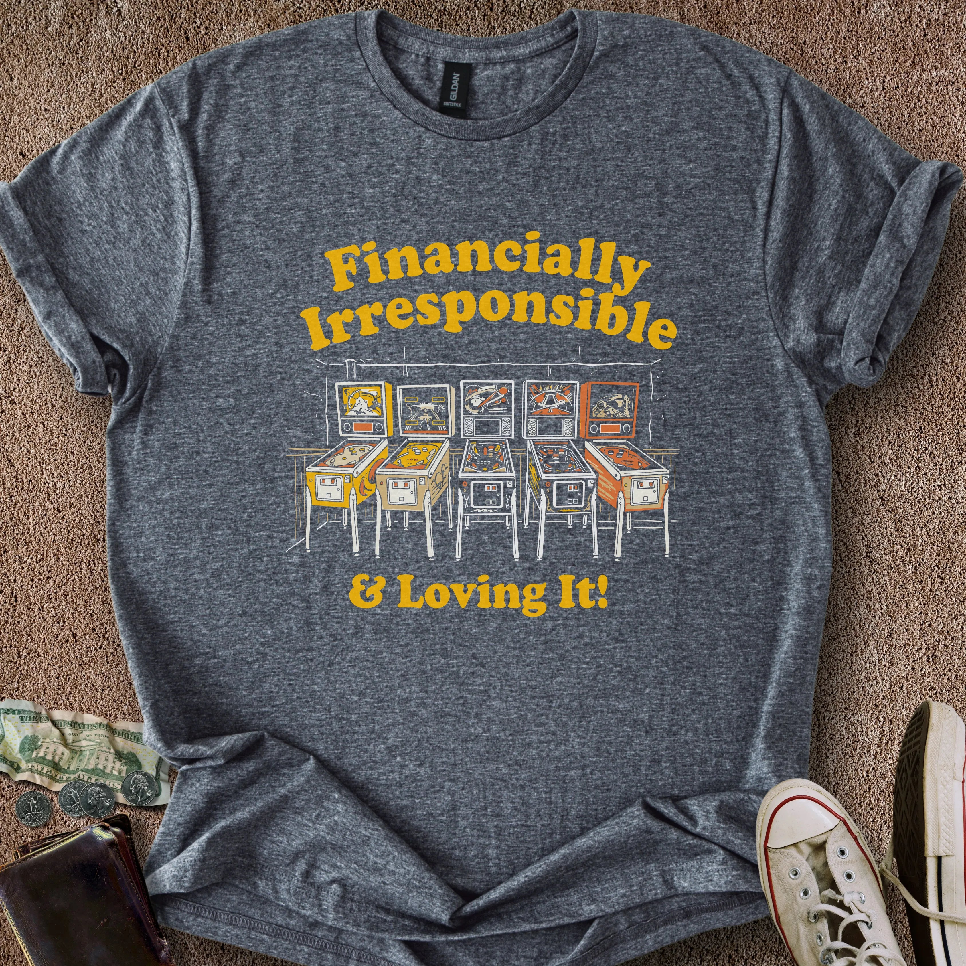 Printify T-Shirt Dark Heather / S Irresponsible & Loving It T-Shirt