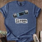 Printify T-Shirt Heather Navy / S Just a Fuse T-Shirt
