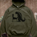 Printify Hoodie Military Green / S Kaiju Pinball Hoodie