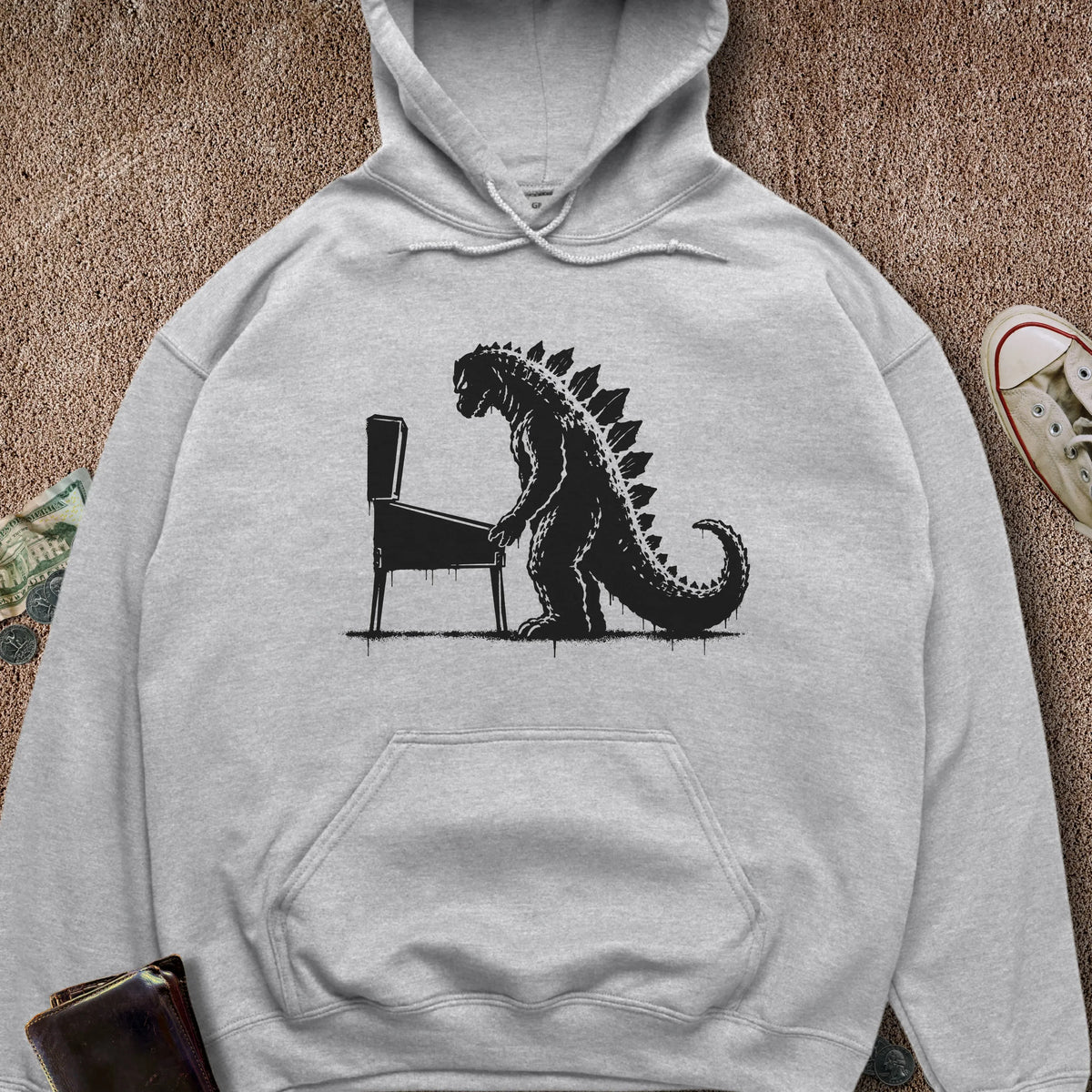 Printify Hoodie Sport Grey / S Kaiju Pinball Hoodie