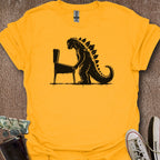 Printify T-Shirt Gold / S Kaiju Pinball T-Shirt