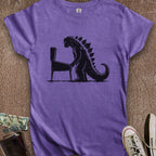 Printify T-Shirt S / Heather Purple Kaiju Playing Pinball Women's T-Shirt