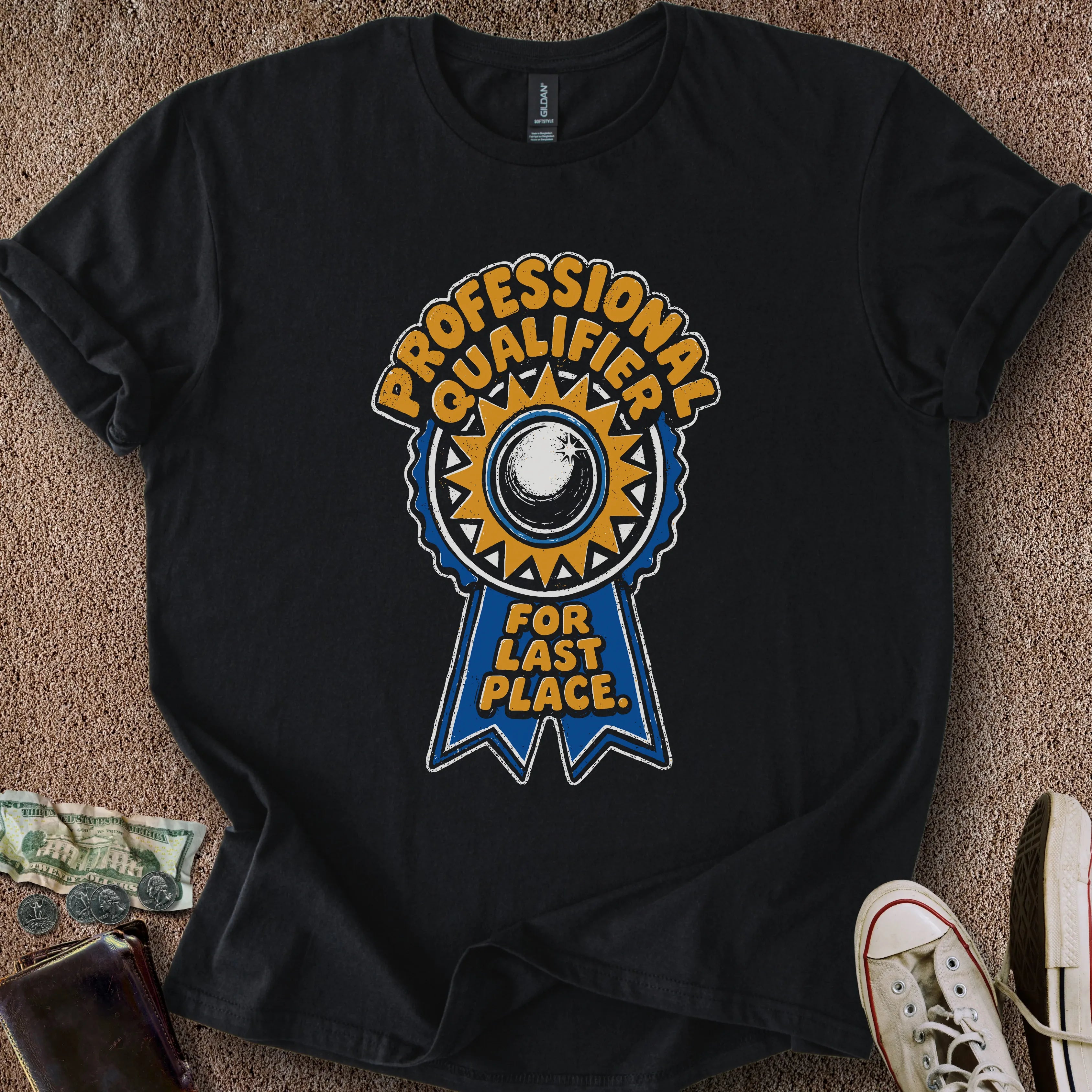 Printify T-Shirt Black / S Last Place Pro T-Shirt