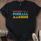 Printify T-Shirt Black / S Lazy Pinball Costume T-Shirt