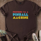 Printify T-Shirt Dark Chocolate / S Lazy Pinball Costume T-Shirt