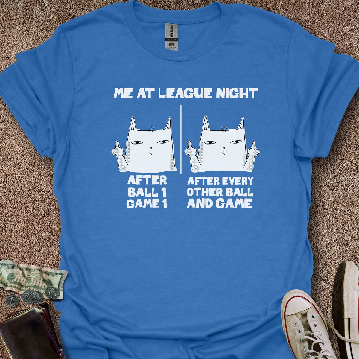 Printify T-Shirt Heather Royal / S League Loser T-Shirt