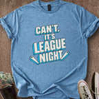 Printify T-Shirt Heather Indigo / S League Night T-Shirt