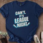 Printify T-Shirt Navy / S League Night T-Shirt
