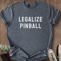 Printify T-Shirt Dark Heather / S Legalize Pinball T-Shirt