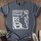 Printify T-Shirt Dark Heather / S Legalize Pinball T-Shirt