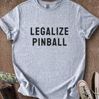 Printify T-Shirt Sport Grey / S Legalize Pinball T-Shirt