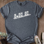 Printify T-Shirt Dark Heather / S Lock In T-Shirt