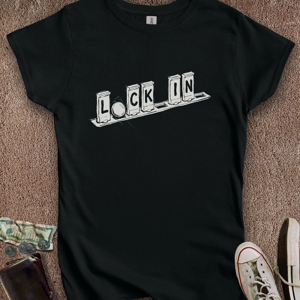 Printify T-Shirt Lock In Women's T-Shirt