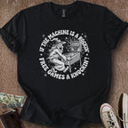 Printify T-Shirt Black / S Machine a Rockin' T-Shirt