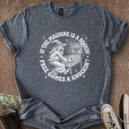 Printify T-Shirt Dark Heather / S Machine a Rockin' T-Shirt