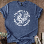 Printify T-Shirt Heather Navy / S Machine a Rockin' T-Shirt
