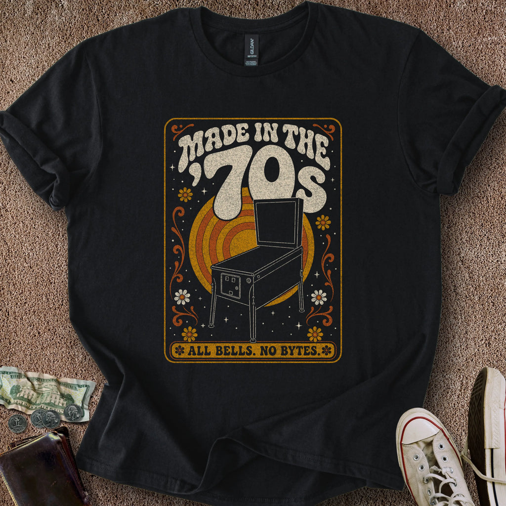 Printify T-Shirt Black / S Made in the '70s T-Shirt
