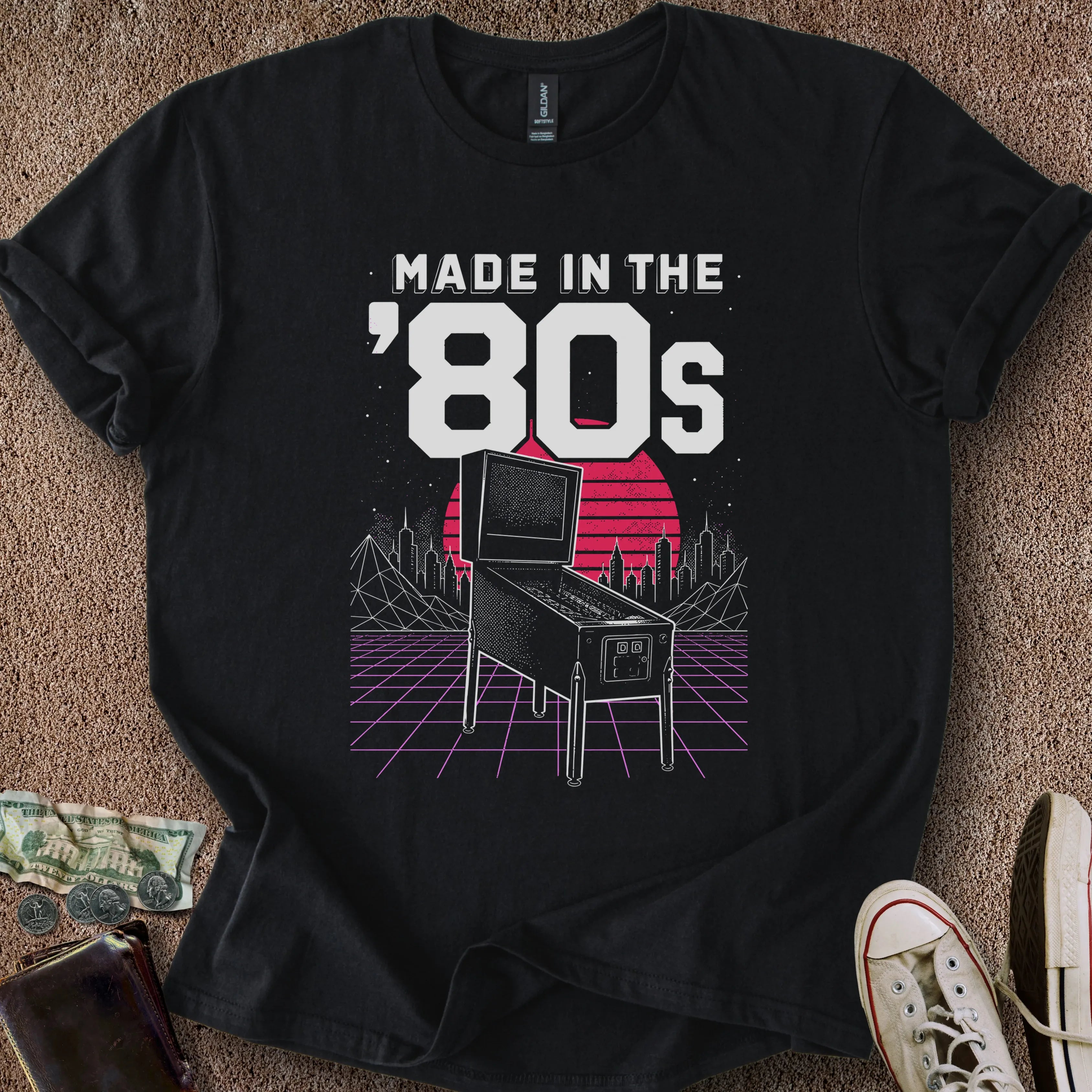 Printify T-Shirt Black / S Made in the '80s T-Shirt
