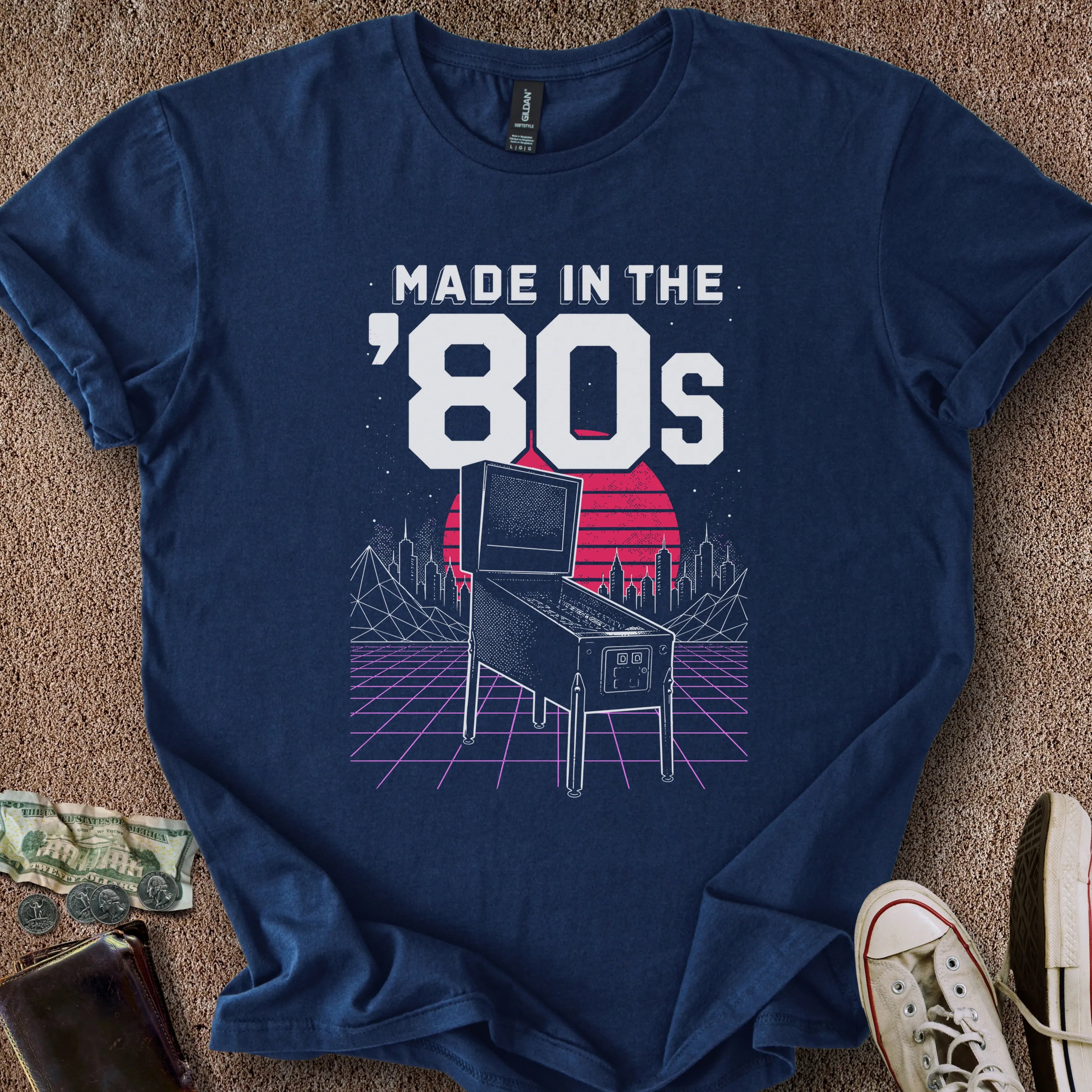 Printify T-Shirt Navy / S Made in the '80s T-Shirt