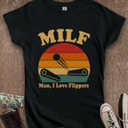 Printify T-Shirt S / Black MILF Women's T-Shirt