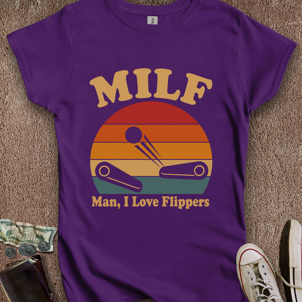Printify T-Shirt S / Purple MILF Women's T-Shirt
