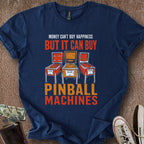 Printify T-Shirt Navy / S Money Buys Games T-Shirt