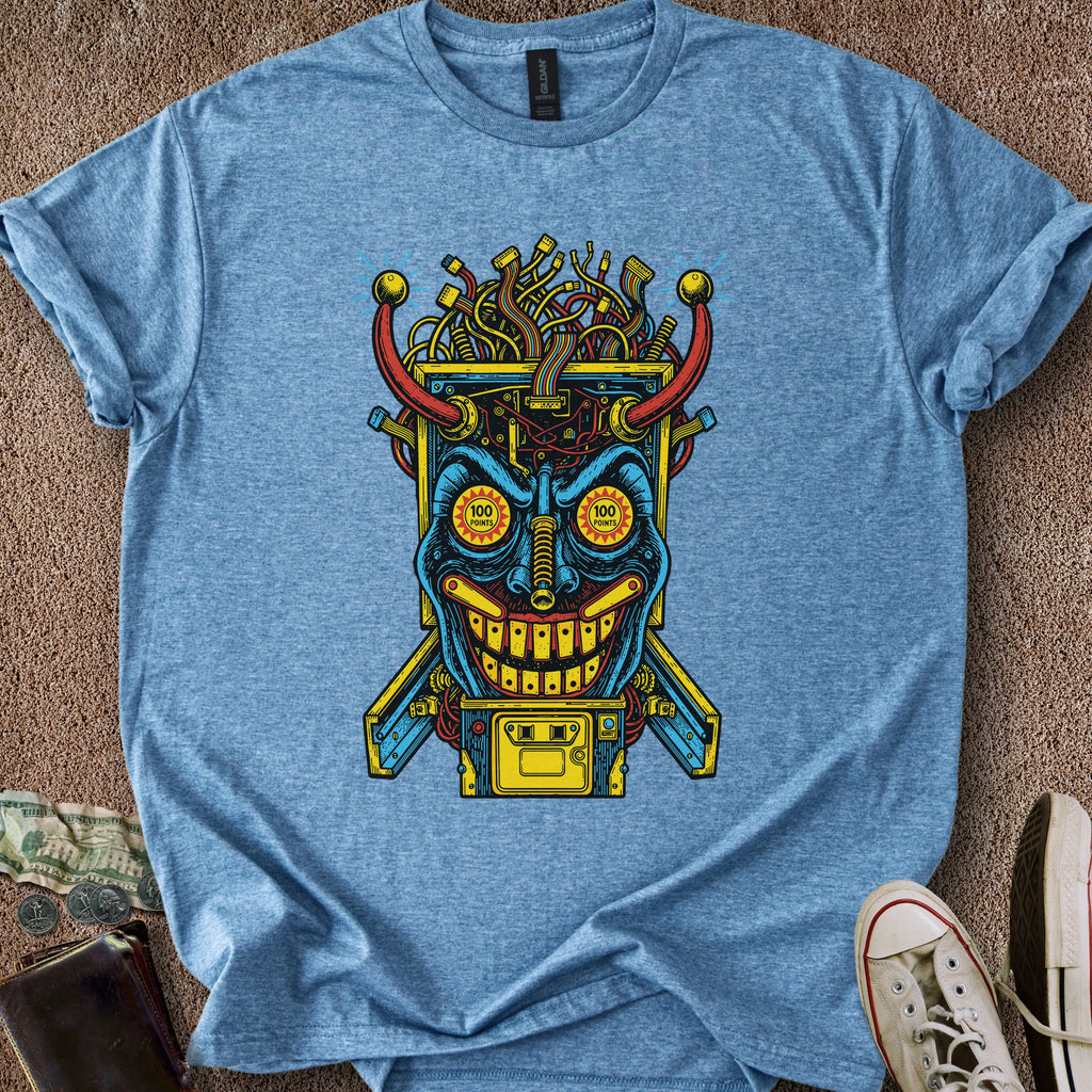 Printify T-Shirt Heather Indigo / S Monster in the Machine T-Shirt