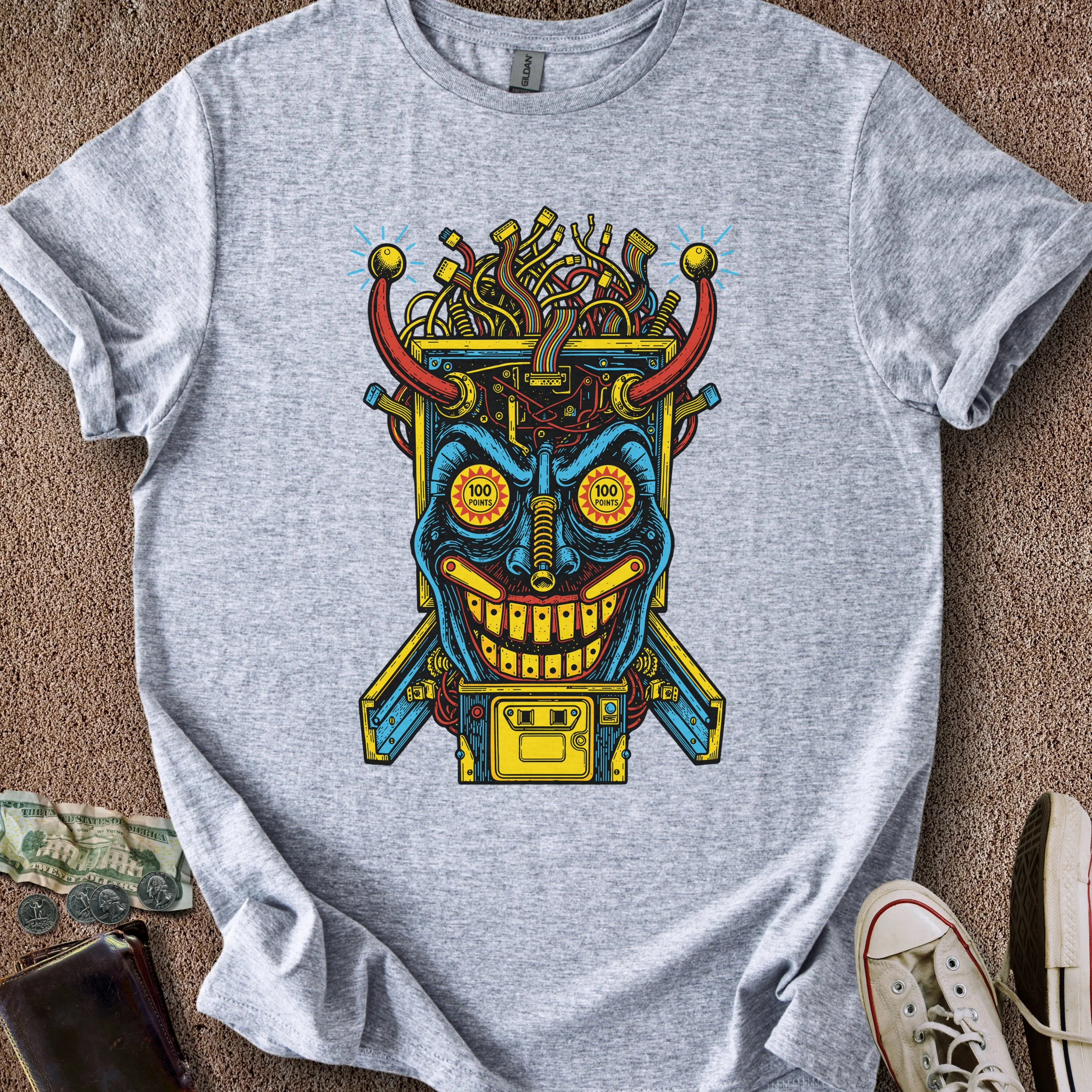 Printify T-Shirt Sport Grey / S Monster in the Machine T-Shirt
