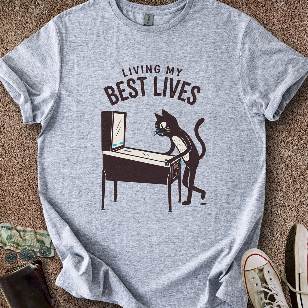Printify T-Shirt Sport Grey / S My Best Lives T-Shirt