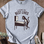 Printify T-Shirt Sport Grey / S My Best Lives T-Shirt