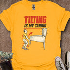 Printify T-Shirt Gold / S My Cardio T-Shirt
