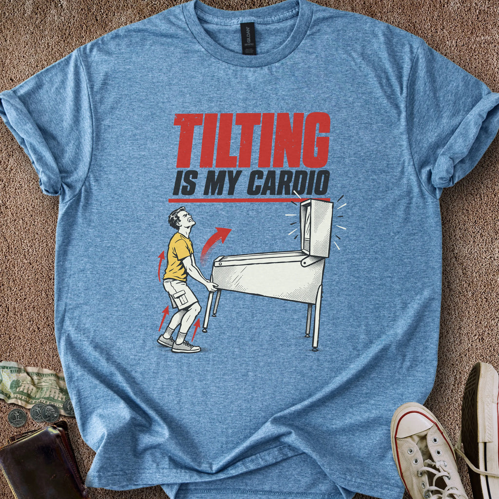 Printify T-Shirt Heather Indigo / S My Cardio T-Shirt