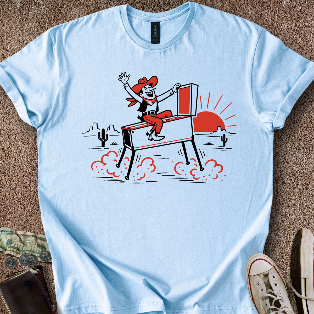 Printify T-Shirt Light Blue / S My Hobby Horse T-Shirt