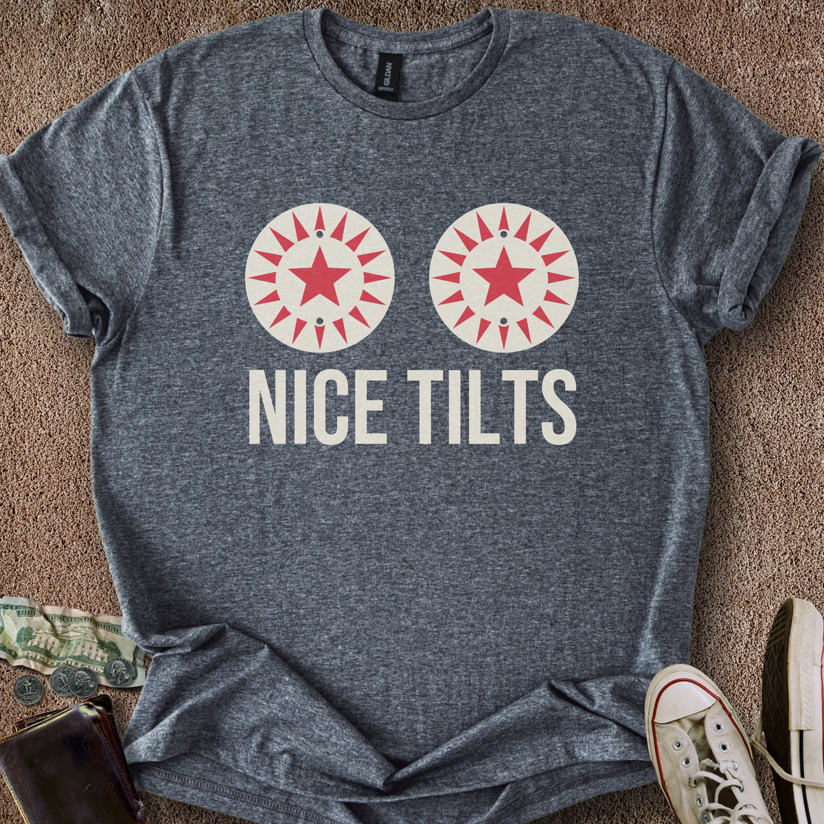 Printify T-Shirt Nice Tilts T-Shirt