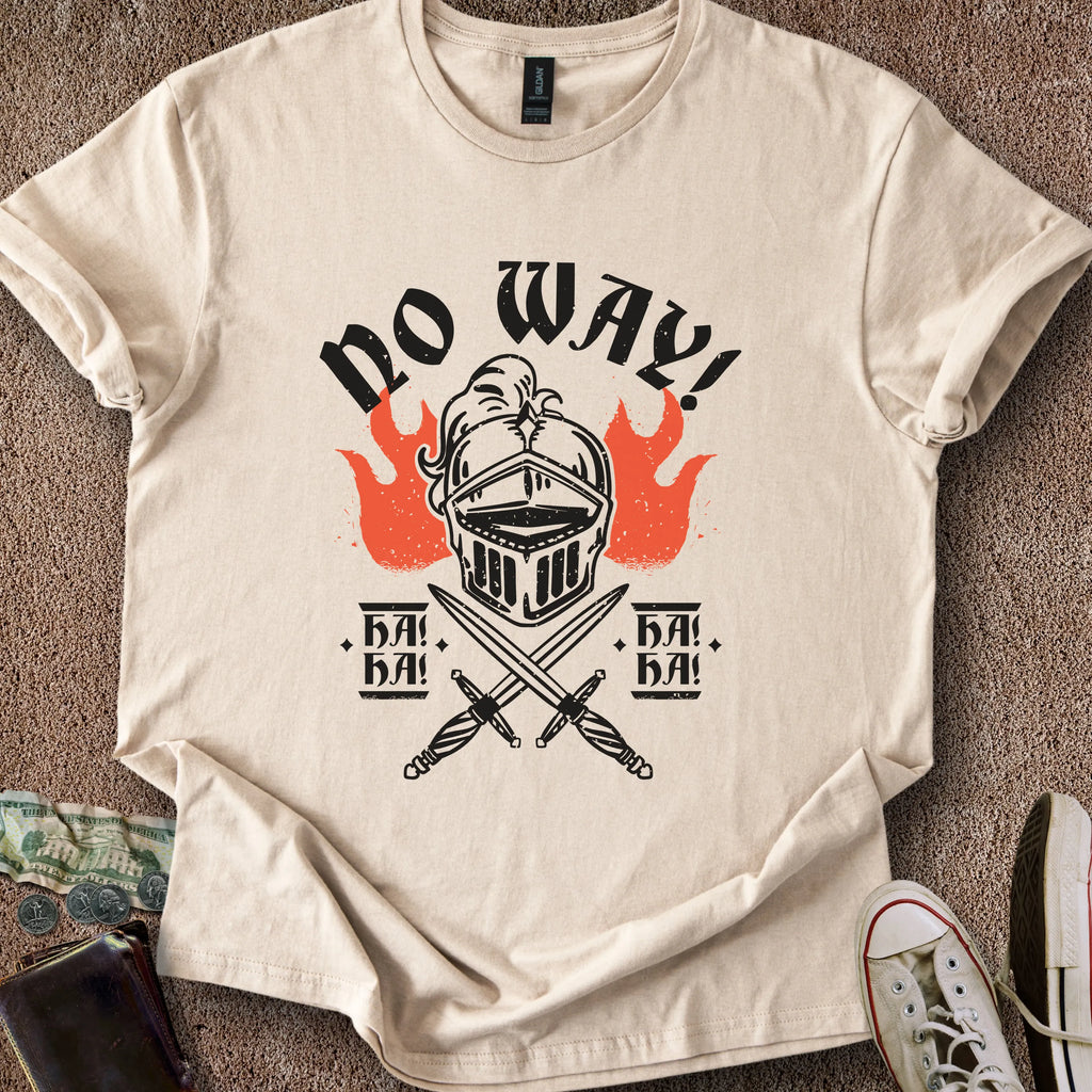 Printify T-Shirt Sand / S No Way T-Shirt