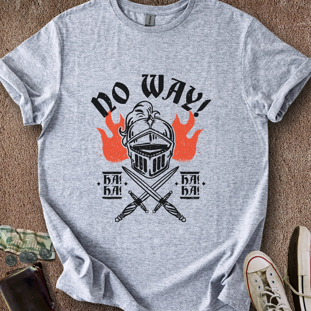 Printify T-Shirt Sport Grey / S No Way T-Shirt