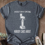 Printify T-Shirt Dark Heather / S Nobody Cares T-Shirt