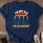 Printify T-Shirt Navy / S Not Old Classic T-Shirt