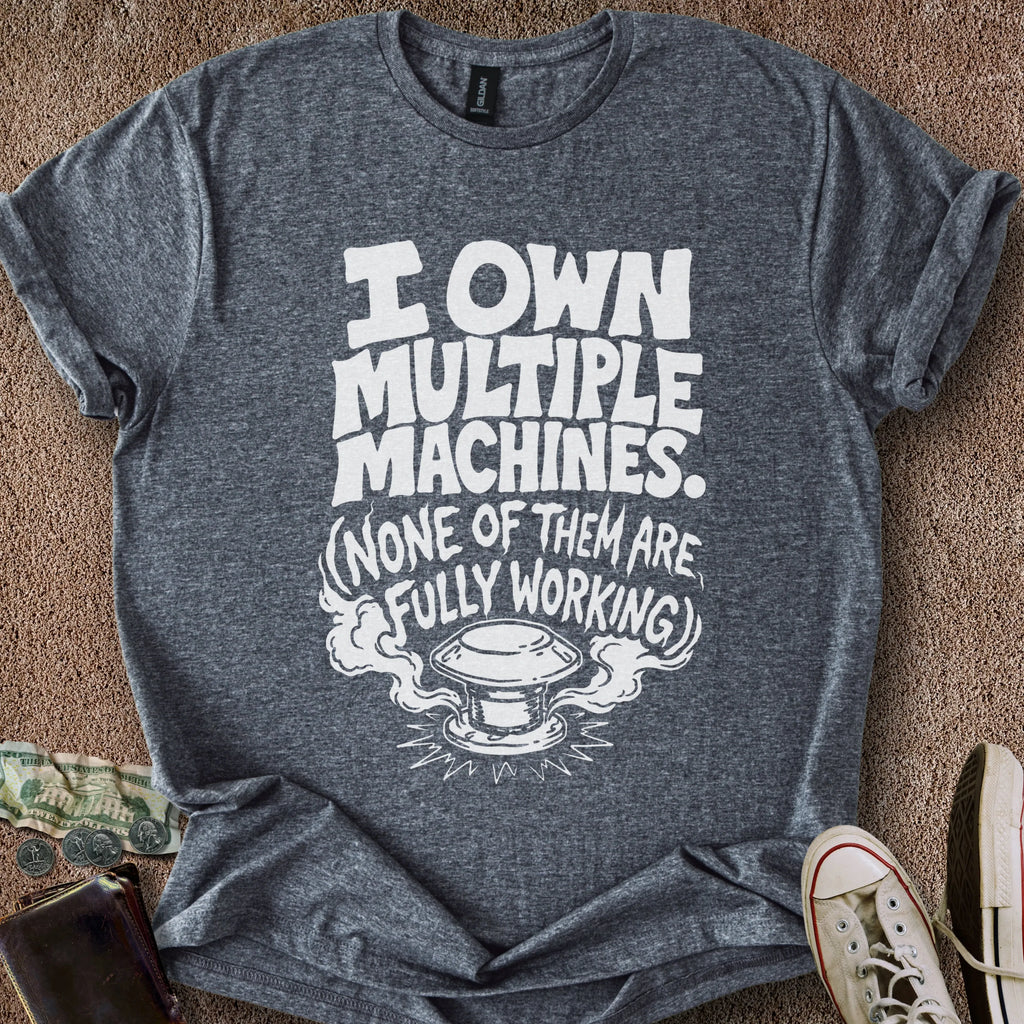 Printify T-Shirt Dark Heather / S Nothing Works T-Shirt