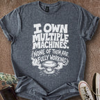 Printify T-Shirt Dark Heather / S Nothing Works T-Shirt