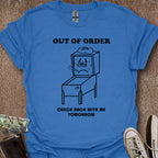 Printify T-Shirt Heather Royal / S Out of Order T-Shirt