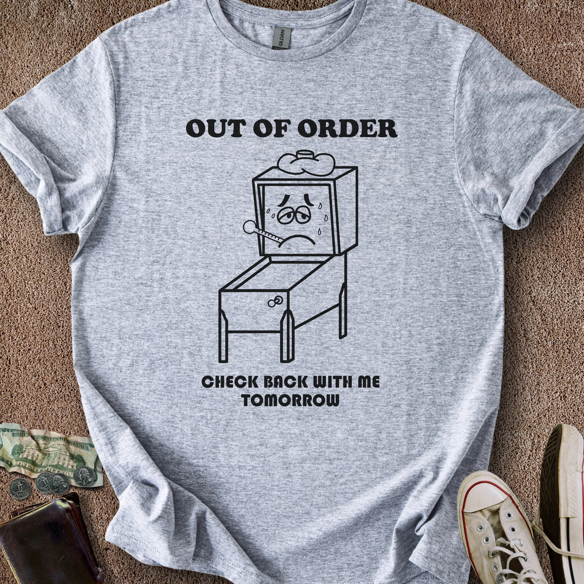 Printify T-Shirt Sport Grey / S Out of Order T-Shirt