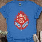 Printify T-Shirt Heather Royal / S Pinball Bad Words T-Shirt