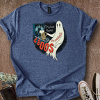 Printify T-Shirt Heather Navy / S Pinball & Boos T-Shirt