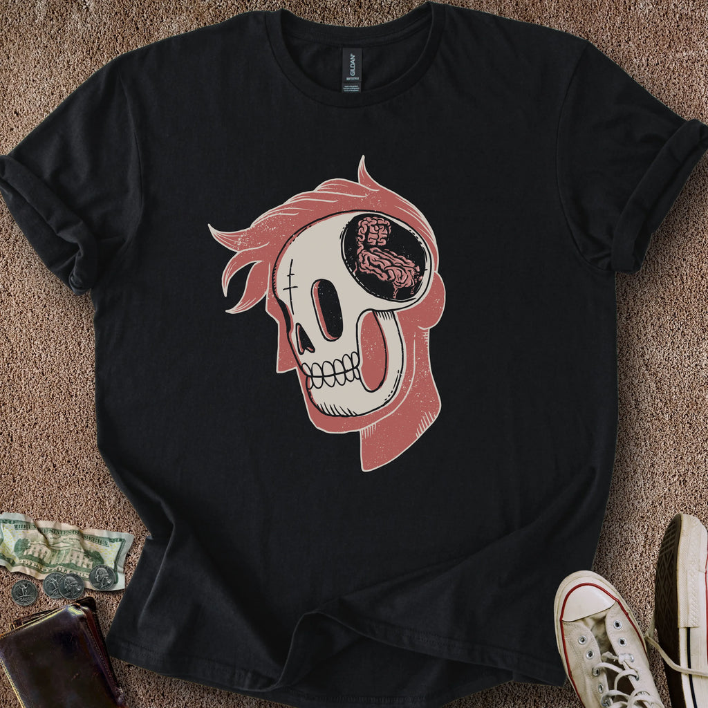 Printify T-Shirt Pinball Brain T-Shirt