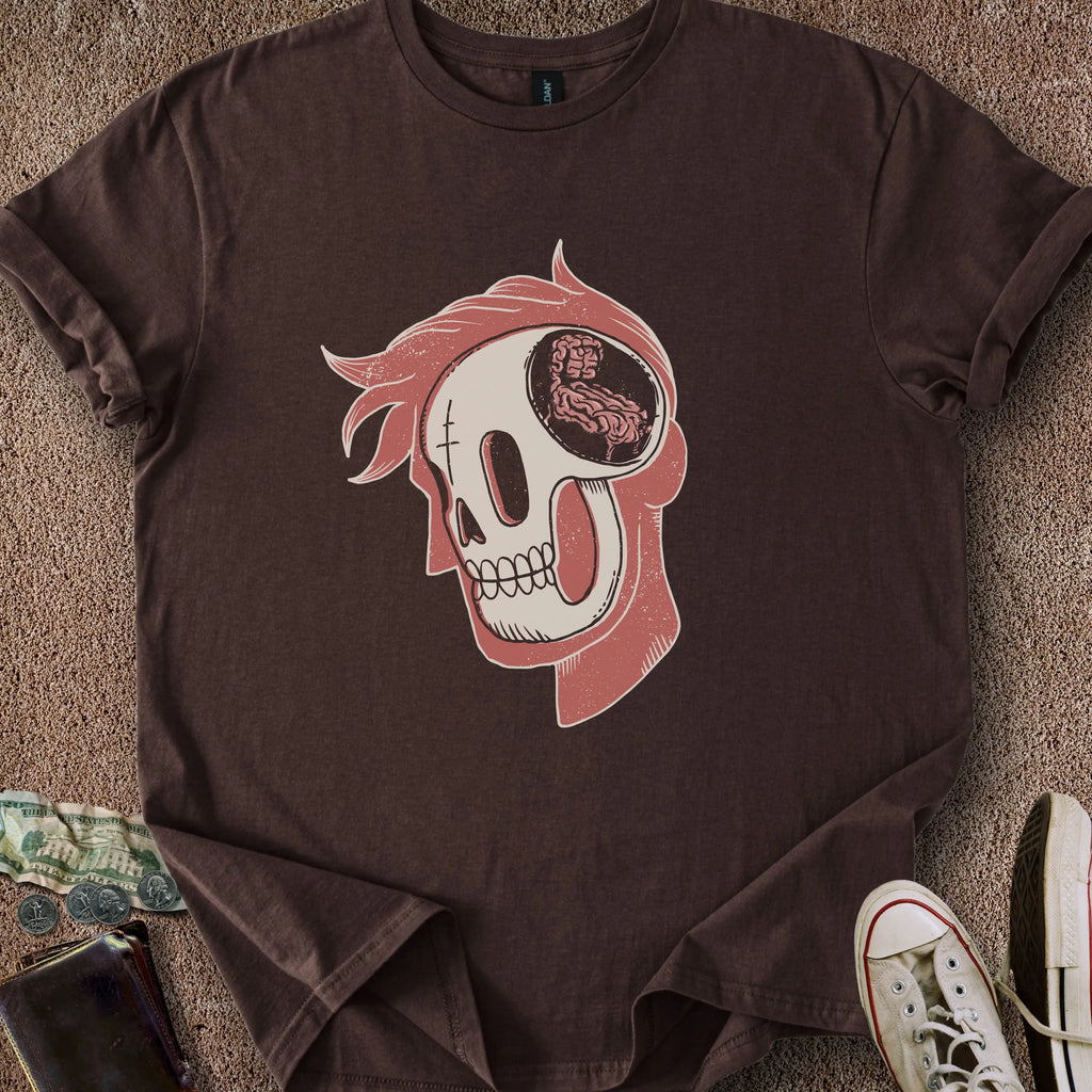 Printify T-Shirt Pinball Brain T-Shirt