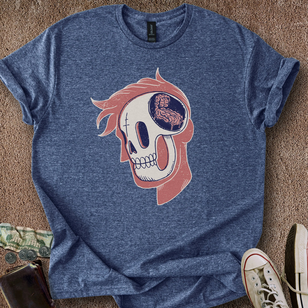 Printify T-Shirt Pinball Brain T-Shirt