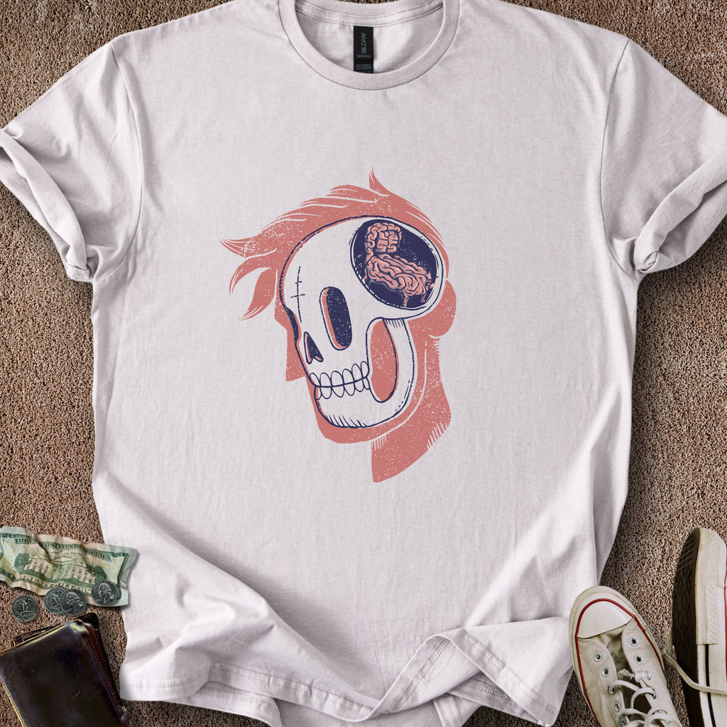 Printify T-Shirt Pinball Brain T-Shirt